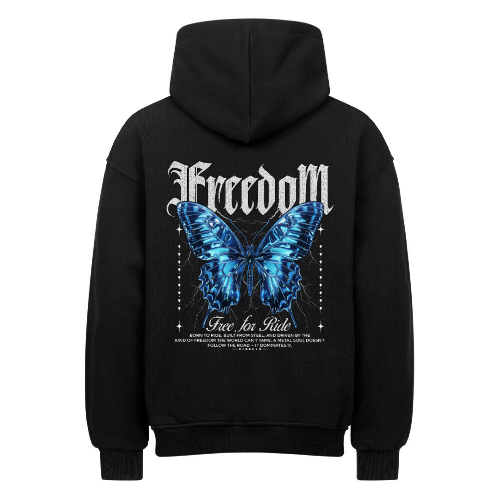 Motoriders Wear Freedom Hoodie für Motorradfahrer – Oversized Streetwear