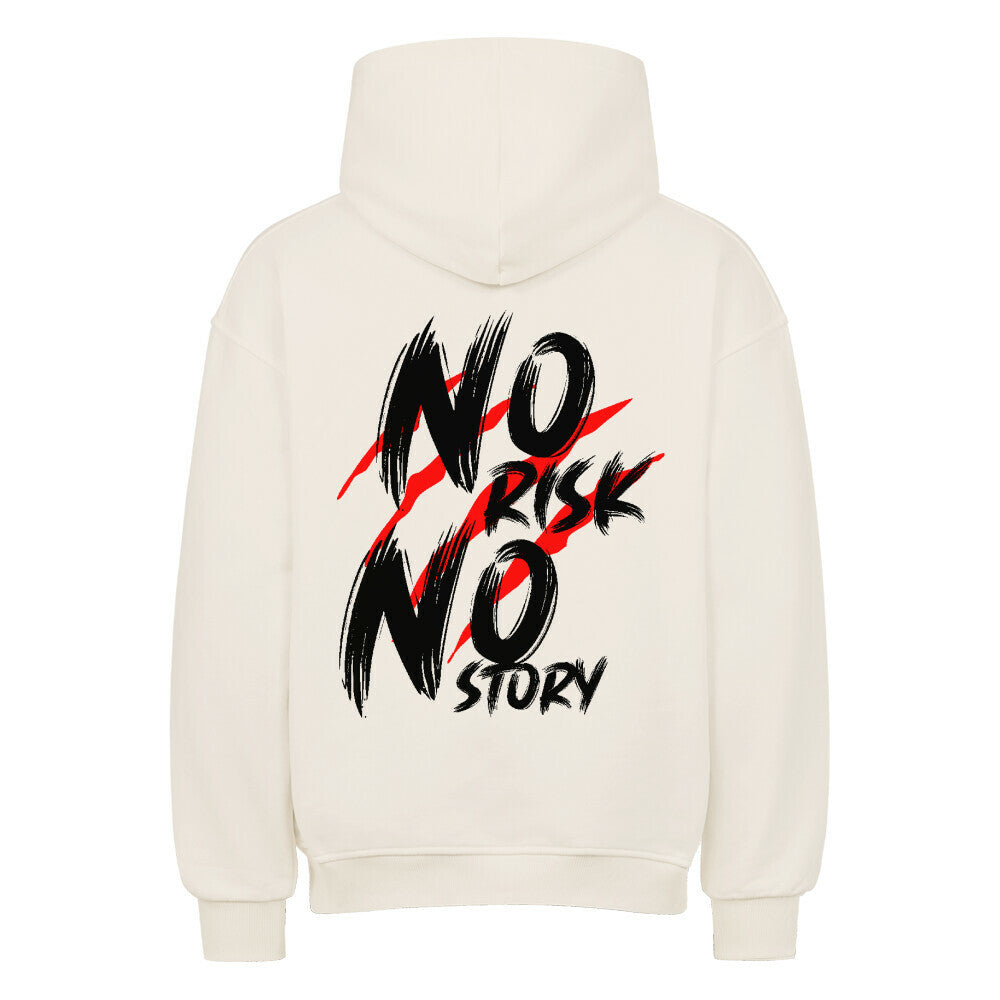 Motoriders Wear No Risk No Story Hoodie für Motorradfahrer – Oversized Streetwear