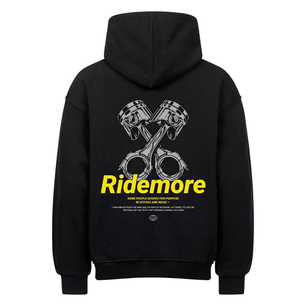 Motoriders Wear Ridemore Oversized Hoodie für Motorradfahrer – Streetwear Look
